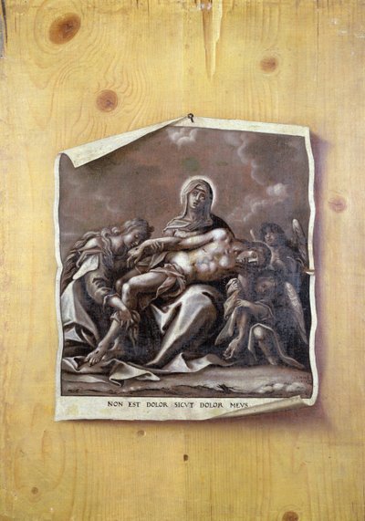 Trampantojo con Pieta de Johann Minck